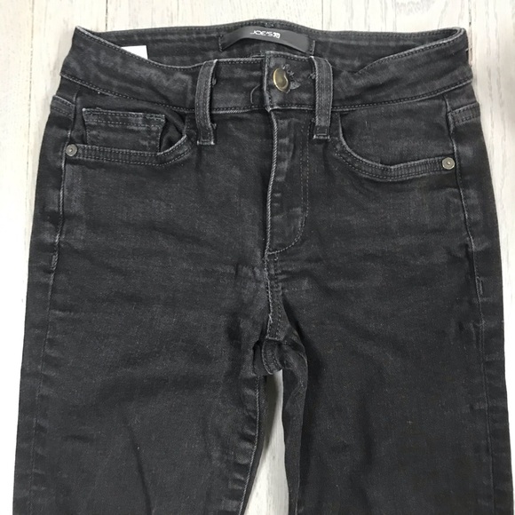 Joe's Jeans Black Skinny Ankle Legging Denim 24 - Picture 4 of 8